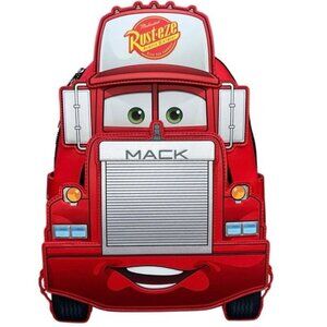 Loungefly Disney Pixar Cars Mack Truck Cosplay Glow In The Dark Backpack NWT